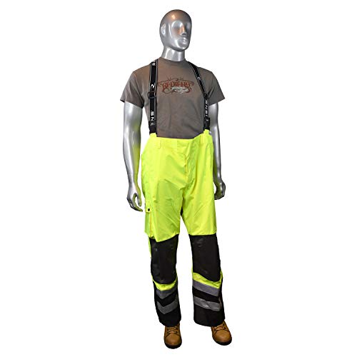 Radians RW32-EZ1Y-2X Industrial Safety Rain Bib