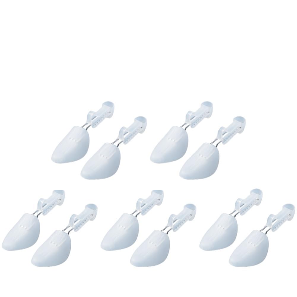 Blok akrylowy do stempli, Regulowane plastikowe prawidła do butów dla kobiet i mężczyzn Opakowanie 1-5 par Kolor A B(B for Women 5pairs)