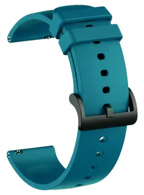 ZOVC Black Buckle Soft Silicone Strap (CHECK MODLE LIST)