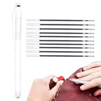 Disappearing Sewing Pens, Fabric Marking Tools,Refillable,Sewing Pen Refills, Heat Erasable Fabric Pens, Quilting Pen Erasable Pen Refills Sewing Marker Pen for Clothes T Shirts Dressmaking