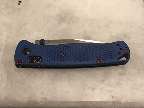 RED Screws Set For Benchmade Bugout 535BK Handle - Flush Mount Set of 8pcs