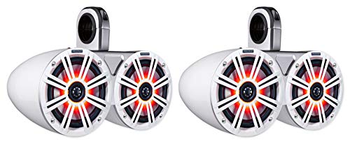 Audiosavings Bundle: (1) Pair Kicker 12KMTEDW White Dual 6.5