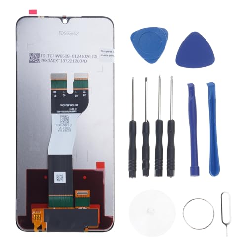 Panneau LCD Smartphone A05s vitre tactile de remplacement économique avec châssis