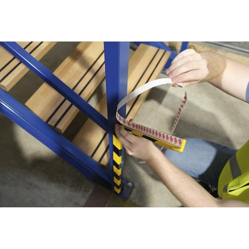 Eckschutzprofil C19 parachoques autoadhesivo para señalización de esquinas 1m 2