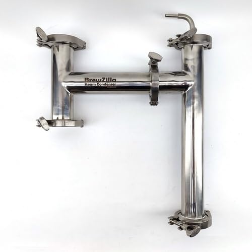 Kegland Steam Condenser Set, 2 in. T.C. for 35L and 65L, for BrewZilla, DigiBoil, Grainfather, Mash and Boil