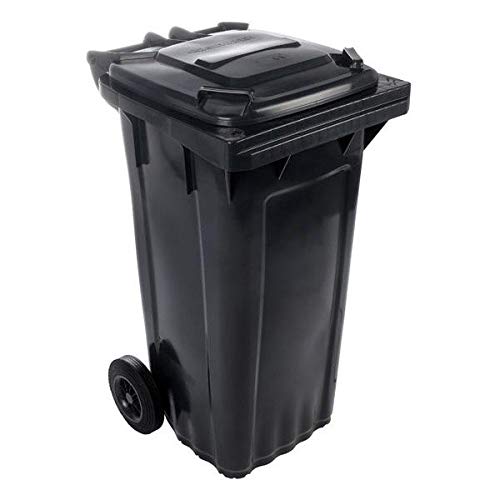 SSI Contenedor Basura 120 litros (Gris Antracita)