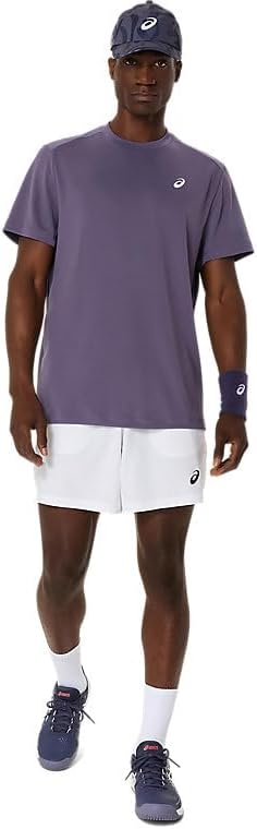 ASICS Men's Court Short Sleeve TOP Tennis Apparel