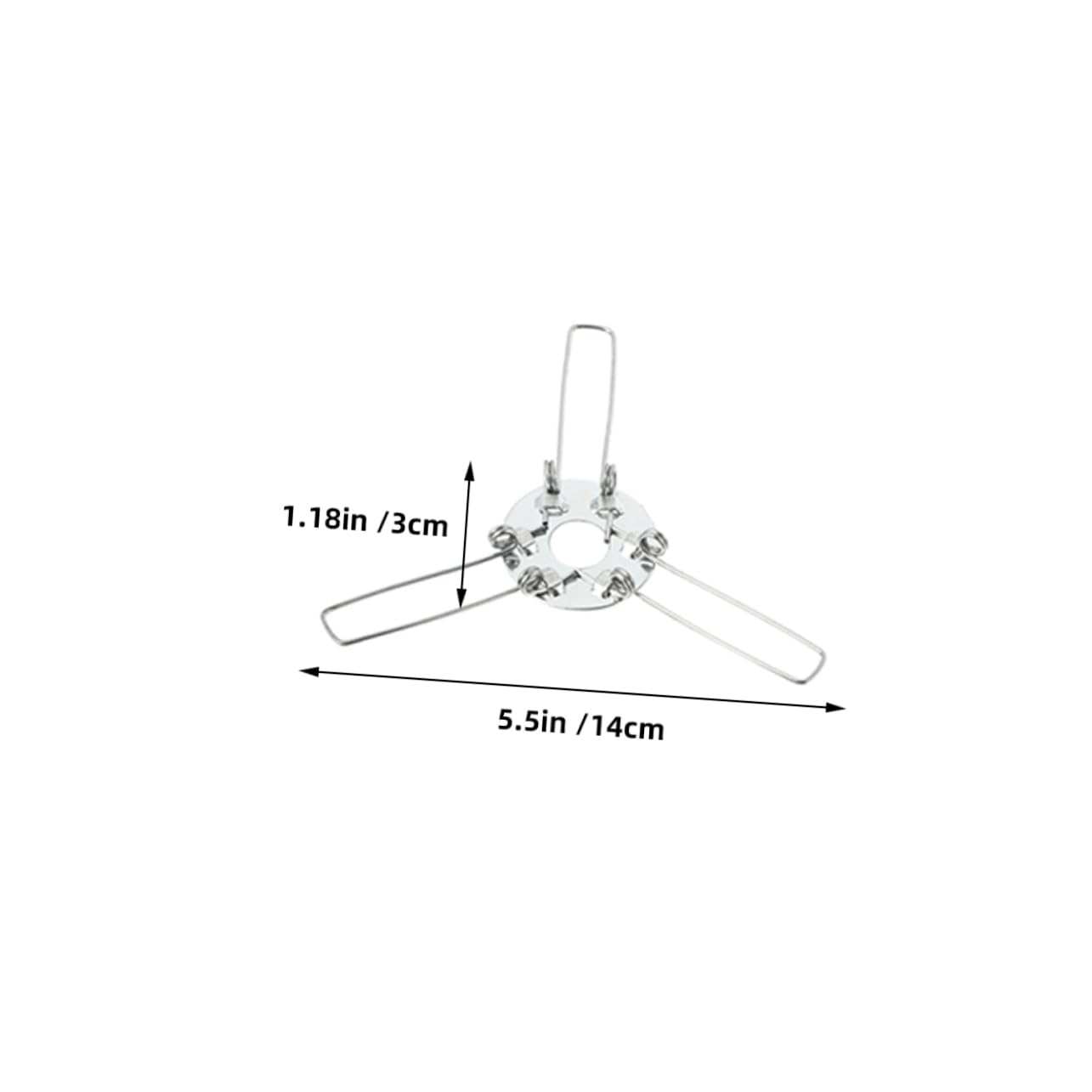 balacoo Metal Lampshade Spring Clip 24pcs Set for Rattan Bamboo Glass Ball Lamps Enhance Visual Appeal