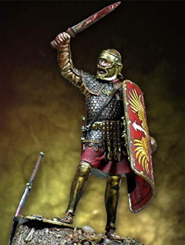Figura de oficial romano antiguo 54 mm en resina sin pintar miniatura 1