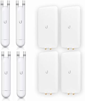 UniFi AP AC Mesh UAP-AC-M-US Dual-Band Wireless Access Point 4-Pack with Unifi Mesh Antenna UMA-D Directional Dual-Band Antenna for UAP-AC-M 4-Pack