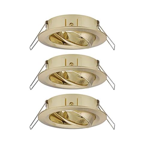 Paulmann 92489 Spot Plafond Laiton brossé Cover