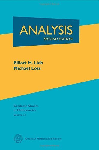 Télécharger Analysis (Graduate Studies in Mathematics) 2nd edition by Elliott H. Lieb, Michael Loss (2001) Hardc Livre eBook France