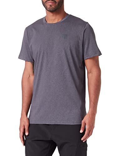 Jack Wolfskin Viajar Camiseta, Fantasma (Phantom), S Hombre, Fantasma (Phantom), S