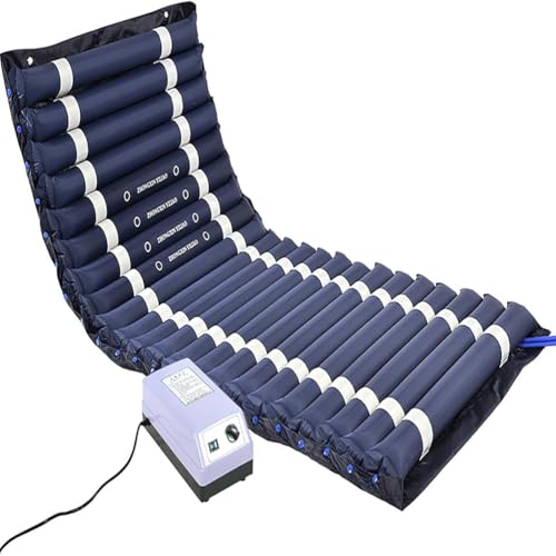 Colchón de aire para prevención de úlceras, almohadilla inflable para tratamiento médico, incluye bomba eléctrica, se adapta a cama de hospital estándar