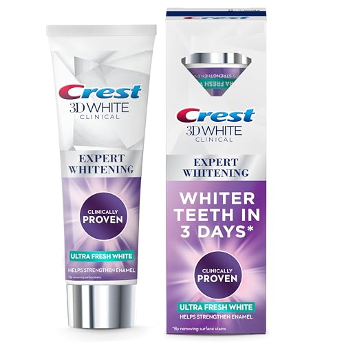 Crest 3DWhite Clinical Ultra Fresh White Advanced Whitening Technology Toothpaste 75ml