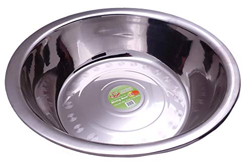 Uniware 40 QT Stainless Steel Mixing Bowl, Super Large, 55cm x 14cm(21.6