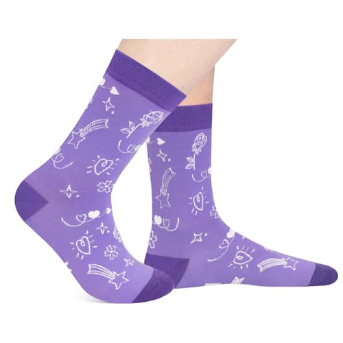 Image of Funny Socks for Women and Teenage Girls, Cute Crazy Unique Novelty Gifts