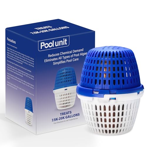 Blue Pool Unit 7.5k-20k Gallons Replacement for Pool RX, Compatible with Mineral Cartridge Above Ground and Inground Pools Filter Replacement