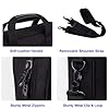 Taygeer Laptop Bag 15.6 Inch, Business Laptop Bags for Men Messenger Briefcase for Men Office Case 15 Inch Carry Case Computer Document Handbag for School, Work, Uni, Black #4