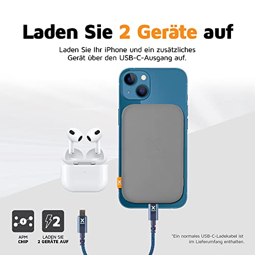 Xtorm Powerbank Magnetisches kabelloses Ladegerät 5000 mAh