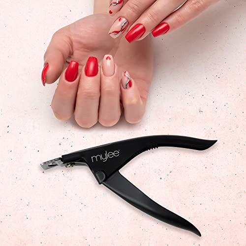 Mylee Cortaúñas Shortie para Extensiones de Uñas - Cortaúñas Preciso y Duradero, Herramienta de Manicura Profesional para Extensiones Acrílicas, Uñas Postizas y Tips - imagen 8