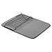 Produktbild AmazonBasics  Abtropfgestell, 40,6 x 47,7 cm, Anthrazit/Schwarz, mit 2 Matten