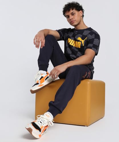 Puma Unisex Puma United AOP Tee T-Shirts, New Navy, – Ansicht 5