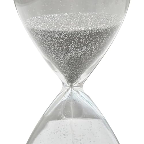 Reloj de arena decorativo de cristal soplado para armarios de salón 6