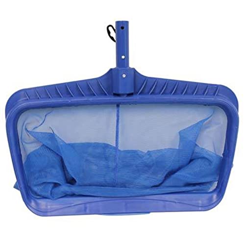 Swimline Hydro Tools 21 Inch Heavy Duty Attachable Large Deep Bag Leaf Rake Swimming Pool Net Mesh Cleaner Skimmer Tool, Blue (2 Pack) #TOP1