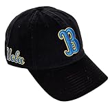 Desert Cactus University of California Los Angeles Baseball Hat Bruin Brimmed Embroidered Cap - Adjustable Cloth Strap Type A (US, Alpha, One Size, Black)