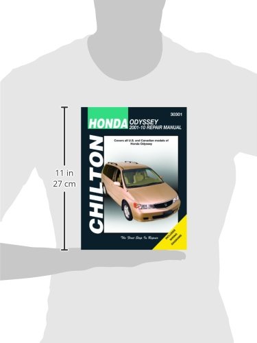 Chilton Total Car Care Honda Odyssey 2001-2010 Repair Manual (Chilton's Total Care) - Image 2