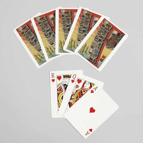 Juego de naipes Poker Lantern Press Albany New York miniatura 7