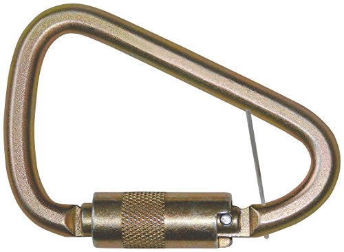 2 Pack FallTech 8450 Steel Carabiner with 1