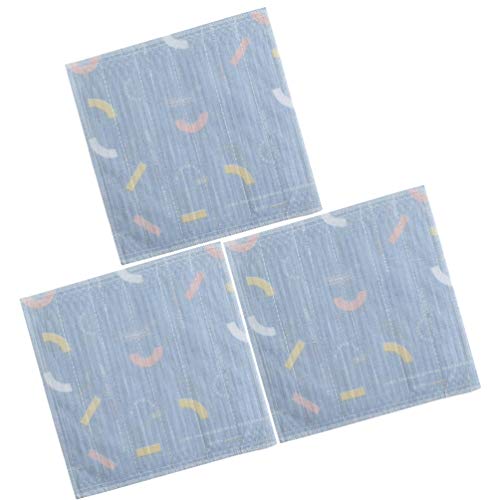 Yarnow 3 peças de panos de prato de cozinha, panos de lavagem, pano de limpeza para absorção de água
