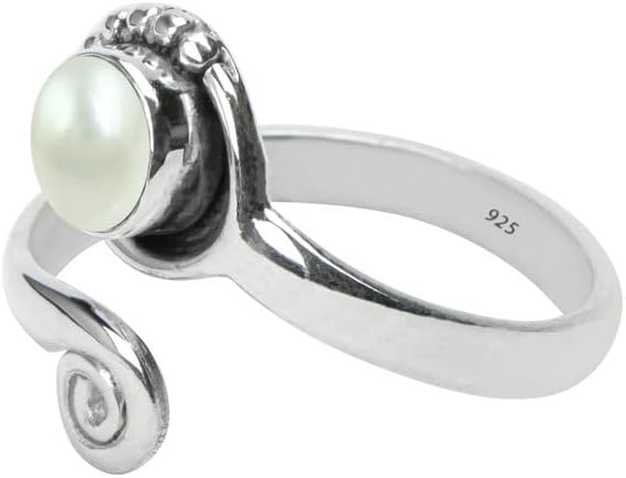 Miniatura 3 de Anillo de dedo del pie de piedra preciosa de plata de ley 925, joyería para el cuerpo, anillo de dedo del pie de la mano de la mano de la piedra