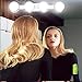 LED Makeup Lights, Portable Rechargeable LED Vanity Mirror Light with 4 LED Bulbs for Bathroom Dressing Room Vanity Table