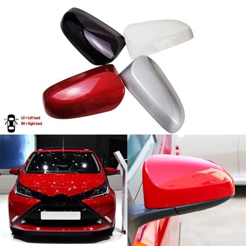 Coque de rétroviseur compatible Toyota Aygo boîtier cassé solution gauche - 2