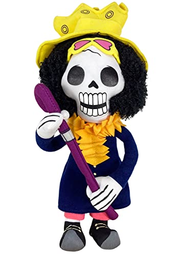 Great Eastern Entertainment Onepiece GE-52955 Soul King Brook Plush Stuffed Plush, Multicolor, 10'