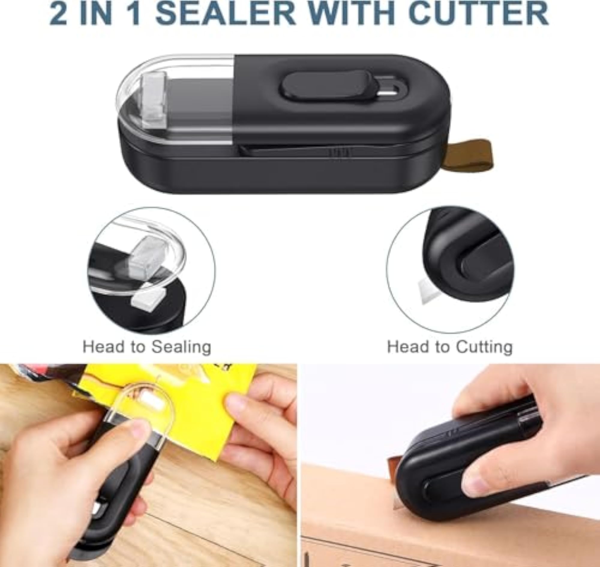 Mini Vacuum Sealer Machine, Automatic Fresh Food-Sealer