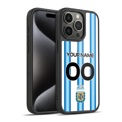 Coque Gel iPhone 15 Pro Argentine antichoc militaire personnalisable