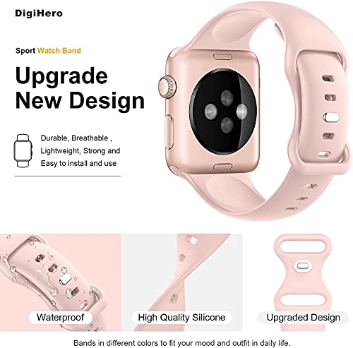 DigiHero Straps Compatible with Apple Watch Strap 40mm 42mm 44mm 41mm 45mm 46mm 38mm - Image 2