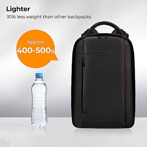 Mochila para cámara K&F Concept impermeable con compartimentos miniatura 5