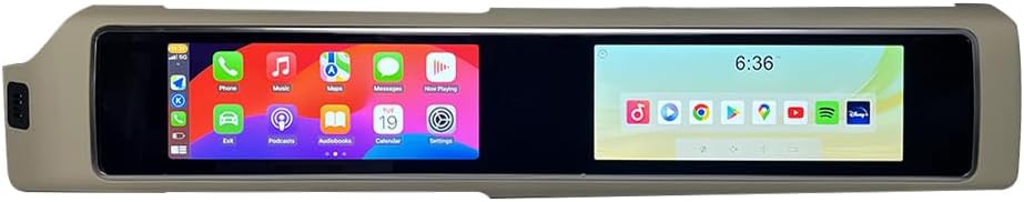 8+128GB Android 13 car Radio for Range Rover Vogue L405 2013-2017 12.3" Dual Touch Screen Stereo car GPS Navigation carplay Android auto Head Unit (Red, L405 Bosch)