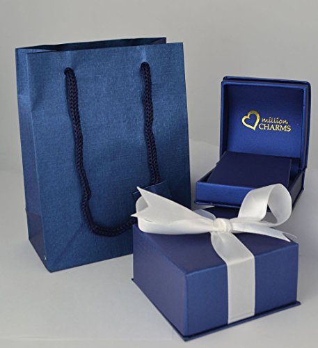 925 Sterling Silver Nautical Necklace Charm Pendant with Chain, 3-D Red Fish2