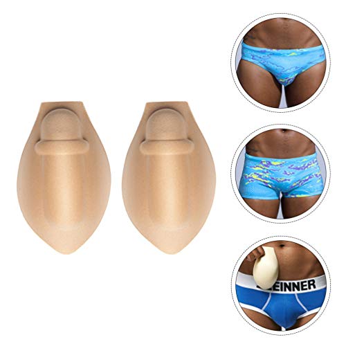 ABOOFAN 2 Peças de Roupa Interior Reforçando Copo de Natação Sunga Tapete de Esponja de Segurança Ro