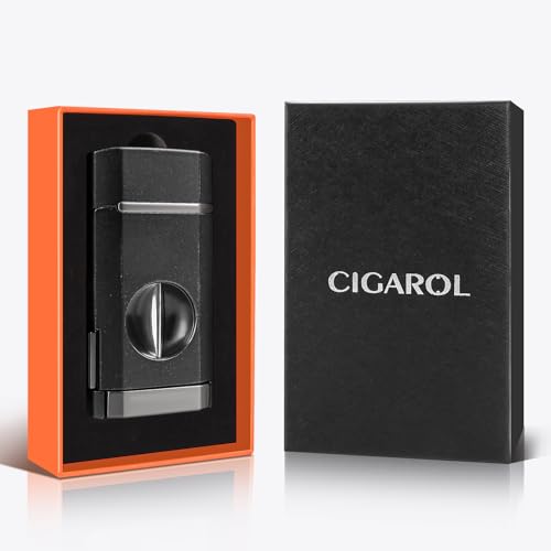 Encendedor para cigarros 3 en 1 CIGAROL negro miniatura 7