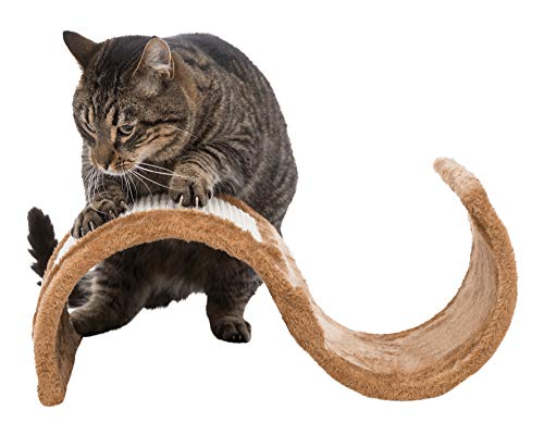 Trixie Pet Products Scratching Wave Brown 11.25 X 19.5 X 7 In. #TOP6