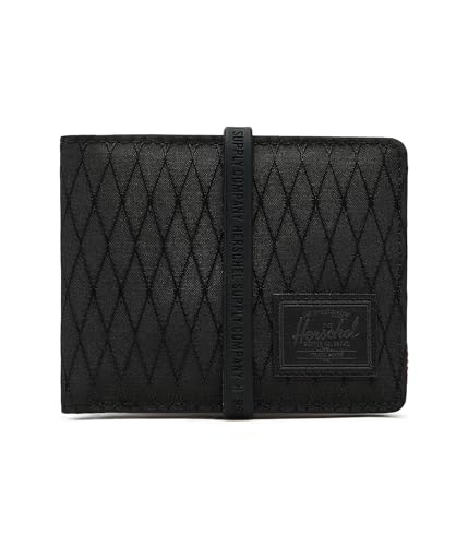 Image of Herschel Supply Co. Roy Wallet, Black Diamond /Black
