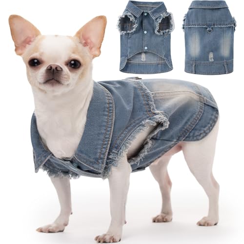 Chaleco de mezclilla para perro, tamaño XXX-Large