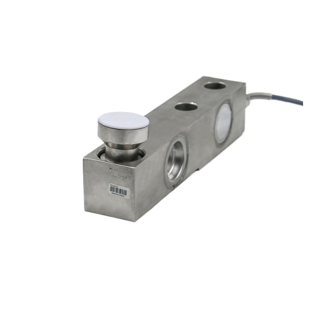 Qlnzagvfrde 1T Load Cell Sensor, 0.5~10T Pressure Sensor Shear Beam Load Cell Sensors Weight Sensor Analog Sensor Load Cell Platform Scale Weighing Instrument C3(1T)